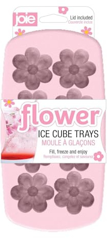 Joie Silicone Flower Ice Cub Tray with Easy Release Lid