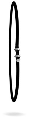 bellicon Seilring-Set für 112 cm Rebounder (Schwarz – Stark, bis 120 kg) | 36 Original Naturkautschuk Seilringe