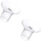 2PCS Flange Insert 21mm Compatible with Momcozy M9/M6/M5/S12 Pro/S9 Pro/Medela/Spectra/Bellababy/Lansinoh/Elvie/Nuliie/KISSBOBO/ANWIKE 24mm Wearable Breast Pump Replacement Accessories