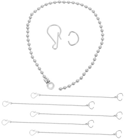 Artibetter 6stücke Toiletten Flapper Ketten Ersatzset Für Verschiedene Abflussventile Einfache Installation Und Anwendung Langlebig Und Rostfrei