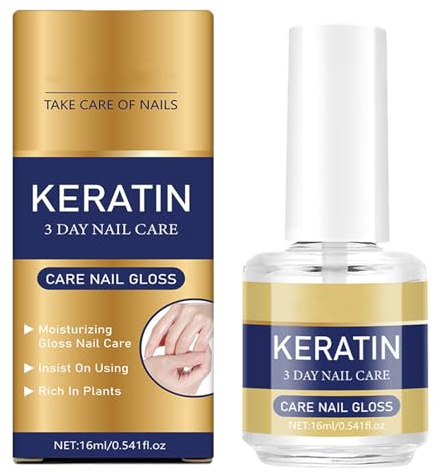 Keratin 3 Day Nail Care Oil, Keratin Amino Acid Nail Strengthening Oil, Nail Growth and Strengthener Cuticle Oil, 3-Day Intensive Care for Dry & Brittle Nails, Fast Hydration & Repair