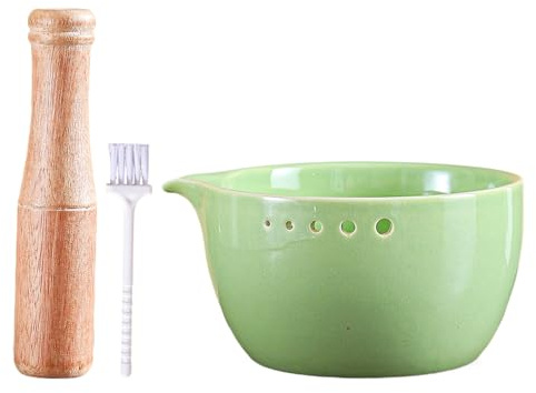 Garlic Grater Bowl - 14 x 14 x 7 cm, Food Grinder Tool, Kitchen Gadget | Ginger Grater, Chopper Bowl for Cheese, Potatoes, Citrus Sauces, Camping Dorm Home Daily Meal
