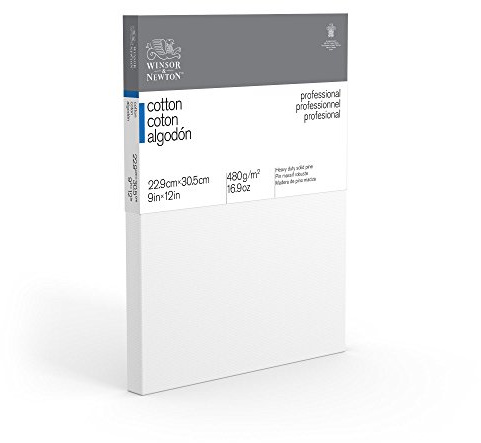 Winsor & Newton 9 x 12-Inch Professional Cotton Traditional Canvas Single unit
