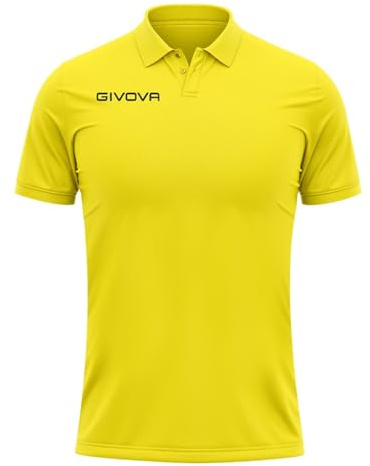 Givova, polo summer, yellow, XS