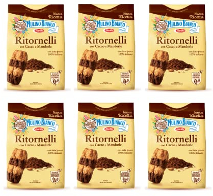 6x Mulino Bianco Kekse Ritornelli 700g Italien biscuits cookies kuchen brioche