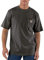 Carhartt Men's Loose Fit Heavyweight Short-sleeve Pocket T-shirt work utility t shirts, Peat, XXL UK