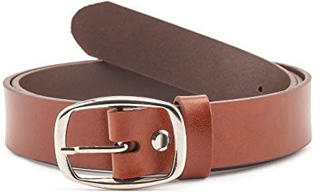 Merry Style Damen Gürtel Ledergürtel D41(Braun, 90 cm (Gesamtlänge 109 cm))