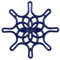 Lodge EC8ST32 Enameled Cast Iron Skillet Trivet, 8 Inch, Indigo