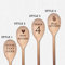 Personalised Beech Wood Wooden Mixing Spoon/Cooking Utensil, Any Text or Message can be Engraved, Gift for Any Occasion