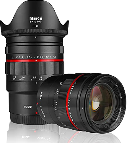 MEKE 50mm F1.2 Large Aperture Full Frame Manual Focus Lens for Z Mount Cameras