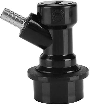 Stainless Carbonation Cap Carbonator with Liquid Ball Lock Disconnect 1/4 Barb Hot Keg Coupler Adapter Kit Counter Pressure Bottle Kitchen