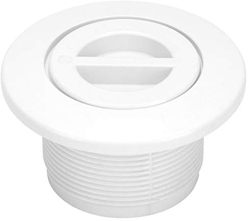 EVTSCAN Remplacement du Bouchon de Retour de Piscine fileté Swimline de 2 Pouces pour la Sortie d'aspiration du Nettoyeur de Piscine - Blanc