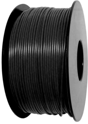 Xenterio 100m auf Kunststoffspule YV Schaltdraht, starr, Draht-Ø 0,80mm, Kupfer verzinnt, Farbe Isolierung schwarz