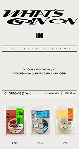kakao m OMEGA X - WHAT’S GOIN’ ON (1st Single Album) Album (Random ver.), (L200002258)