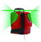Livella Laser Autolivellante Metrica H360 + 2V + 1D Raggio Verde 61380
