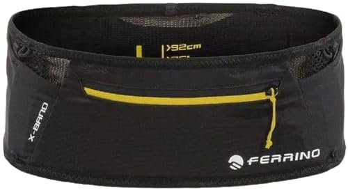 Ferrino X-Band Trail Running Dokumententasche (Schwarz, L)