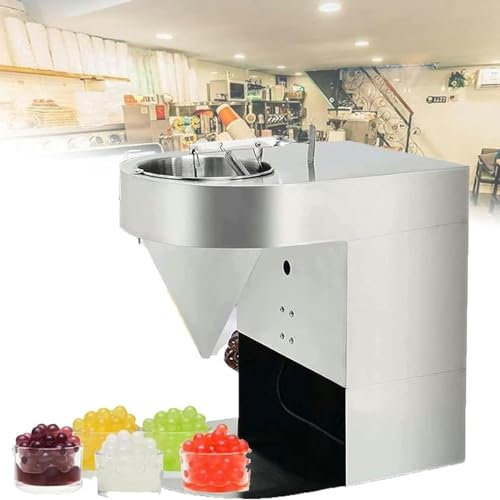 Máquina para hacer estallar Boba,máquina automática para hacer perlas de té de burbujas de tapioca, herramienta de moldeo para hacer estallar Boba, 50 kg/h,fabricante de bolas de yuca Taro Ball