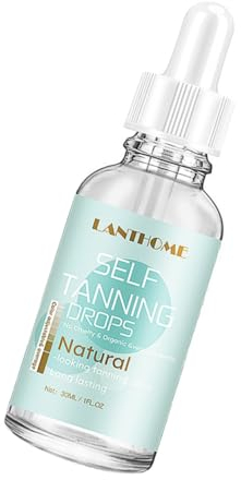 TOVINANNA 2 Stücke Haut Verdunkelung Lotion Selbst Bräunung Tropfen Feuchtigkeitsspendende Tan Öl