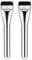 Tyqour 2Pcs Flat Foundation Brush for Liquid Makeup Thin Flat Makeup Brush Liquid Foundation Brush With Flat Top for Cosmetic Application and Face Makeup