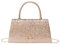 OUAYEMEL Sac à main de soirée scintillant à paillettes pour femme, sac à main de mariage, sac à main pour bal, cocktail, fête avec chaîne amovible, rose gold