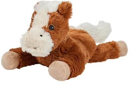 Warmies Plush Laying Horse Microwavable Large, Weighted Heatable Plush Toy for Children and Adults, with French Lavender Scent