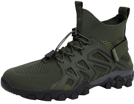 Herren Damen Wanderschuhe Anti-Rutsch Wanderstiefel Trekkingschuhe Leicht Atmungsaktiv Outdoorschuhe Traillaufschuhe Draussen rutschfest Sportschuhe Männer Kletterschuhe