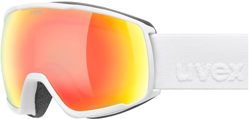 uvex victorious S FM - stylische, verspiegelte Skibrille mit Anti-Fog-Beschichtung - speziell für schmale Gesichtsformen, geeignet für Damen und Herren