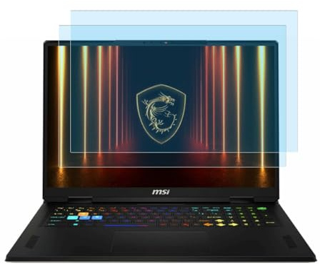 2-Pack Screen Protector for MSI Gaming Laptop 18 Inch MSI Stealth 18/Stealth A18 AI, Titan 18HX AI, Raider A18H/Raider 18HX AI, Vector A18 HX/Crosshair 18 HX AI 18 Anti-Blue Light Anti-UV Filter