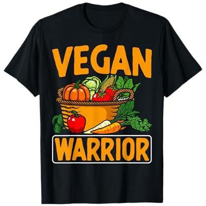 Vegan Warrior Plant Power Vegetables Basket T-Shirt