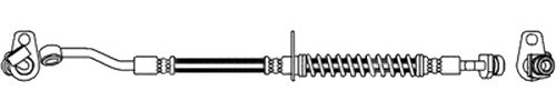Borg & Beck BBH8214 Brake Hose To Fit Kia Picanto 05/11-