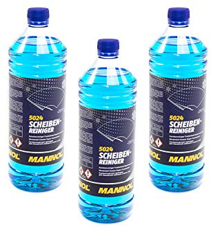 MANNOL Scheiben Reiniger -70° C Winter 3 Stück á 1 Liter