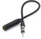 Adapter-Universe - Cavo prolunga per antenna auto, 30 cm, spina DIN ISO (maschio) su presa DIN ISO (femmina), adattatore radio universale
