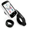 TUFF LUV 2 in 1 Combo Silicone Gel Skin Case With Out-Front Handlebar Mount Compatible With Garmin Edge 1030 & Plus - White/Black