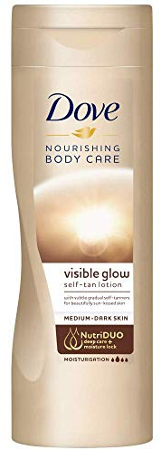 Dove Self Tanning Lotion Medium To Dark Skin