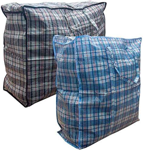 XXL Aufbewahrungstasche Transporttasche Einkaufstasche Umzugstasche Allzwecktasche Stückzahl auswählbar (2 Stück)