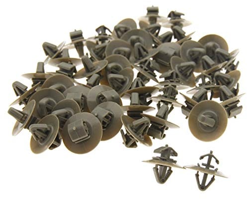 OTOTEC Lot de 50 clips de garniture latéraux en plastique pour porte de voiture compatible avec Renault Master