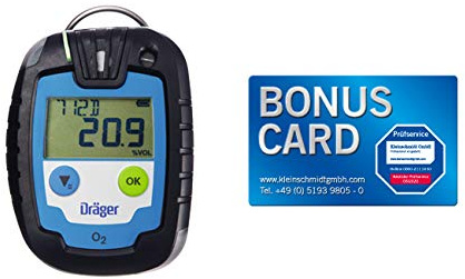 Dräger Eingasmessgerät Pac 6000 O2 + BONUS CARD