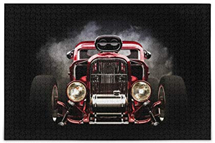 Mnsruu Model Car 3D Jigsaw Puzzle Leisure Creative Games 1000 Pieces for Adults Children Gift