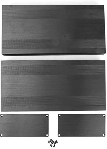 Miskall Caja de Aluminio para Proyectos Electrónicos, Placa de Circuito DIY (300mm)