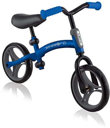 Globber Go Bike Navy Blue New Fahrrad, Uni-Youth, Mehrfarbig, S