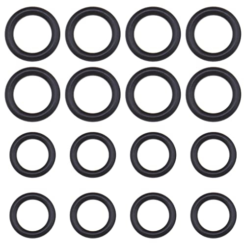 50 Stück Hochdruckreiniger O-Ringe aus Gummi Unterlegscheiben Dichtungen Ersatz für 1/4 Zoll 3/8 Zoll M22 Schnellkupplung