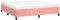 vidaXL Cadre de Lit Sommier à Lattes Lit Rembourré Cadre à Lattes Lit Double Adulte Meuble de Chambre à Coucher Rose 160x200 cm Velours