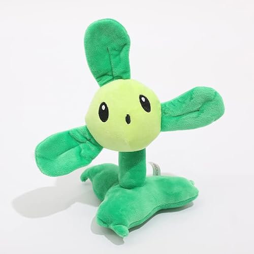 Aolivia Pvz plush-come with 50pcs stickers, Pvz stuffed doll, Cute plants pvz soft toys (clover)