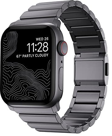 NOMAD Strap Aluminum Space Gray 42/44/45/49mm