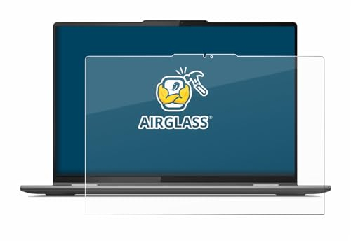 BROTECT Schutzglas für Lenovo Yoga 7i Gen 8 16 Schutzfolie Panzer Folie Glas Displayschutz [Extrem Kratzfest 9H, Anti-Fingerprint,Transparent]