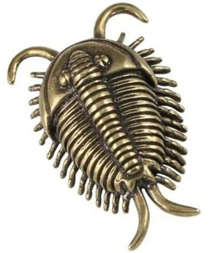 Messing Ancient Insect Cambrian Trilobit Small Statue Insekten Figur Desktop -Origination Sammlerfigur Figurine Spielzeug Für Die Heimdekoration