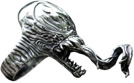 BEDT Neue Herrenringe Giant Venom Movie Ring Für Teenager Gothic Punk Modeschmuck Geschenke Vintage
