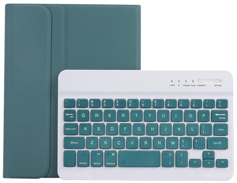 Lrufodya Custodia con tastiera per iPad Mini 5a e 4a generazione da 7,9 pollici, con tastiera magnetica wireless rimovibile e portapenne, multi-angolo, supporto 3 sistema per iPad Mini 3a, Mini 2 1