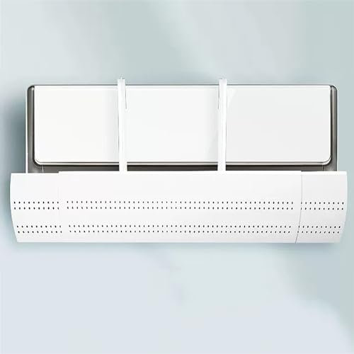 HJYryhyfddply Klimaanlage Split Windabweiser – Längenverstellbarer Klimaanlagenabweiser Hilft Bei der KüHlung/Heizung der Luftzirkulation, Leitet Den Wind Ab Und Verhindert Kondensation for Zuhause