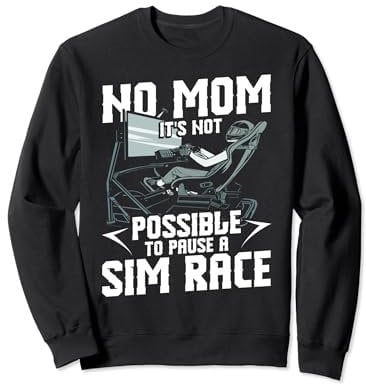 SIM Racer Gloves Equipment Racing Gaming Wheels SIM Racing Sweatshirt
